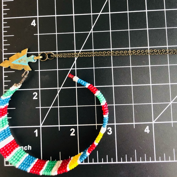 Vintage Southwestern Bracelet & Arrow Necklace - Picture 5 of 8